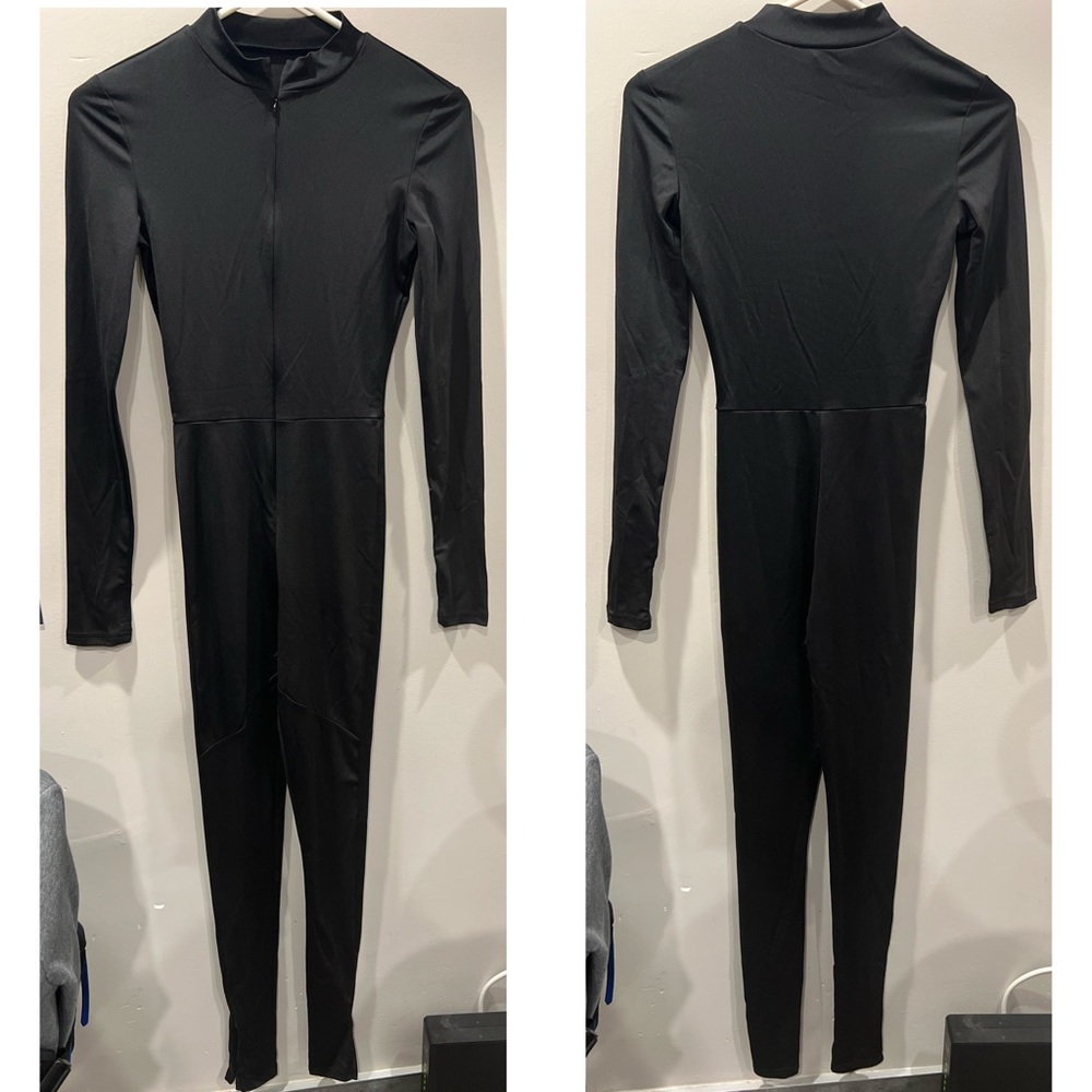 Brand New Black Long-sleeve Bodysuit